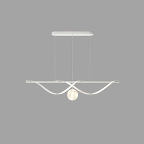 WOMO Moon Sculptural Linear Chandelier-WM2239