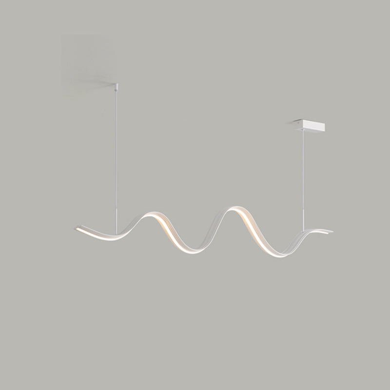 WOMO Wavy Linear Led Pendant Light-WM2282