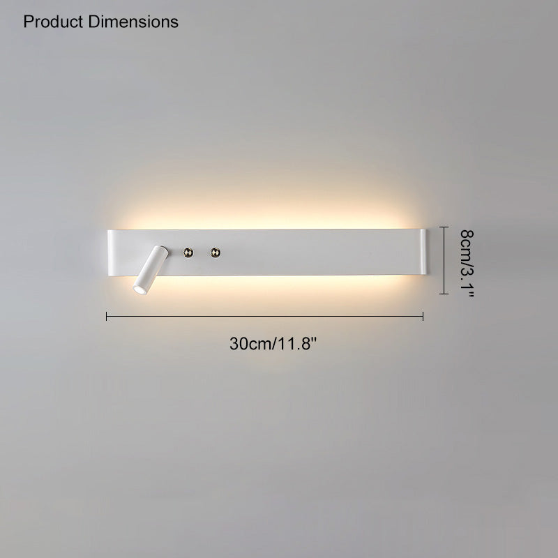 WOMO Linear Wall Spotlight with Switch-WM6006