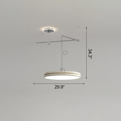 WOMO Disc Offset Pendant Light-WM2251