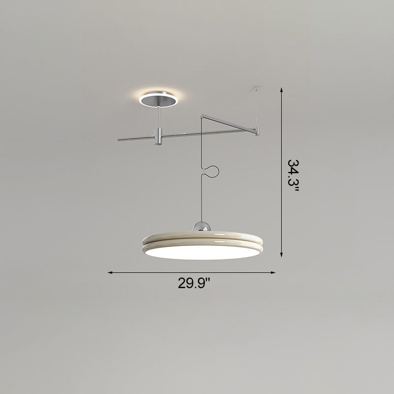 WOMO Disc Offset Pendant Light-WM2251