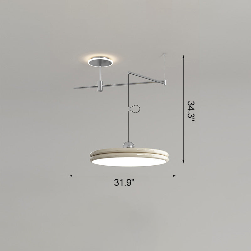 WOMO Disc Offset Pendant Light-WM2251