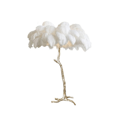 WOMO Feather Palm Tree Floor Lamp-WM7000