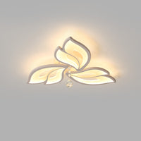 WOMO Big Flower Crystal Flush Mount Ceiling Light-WM1107