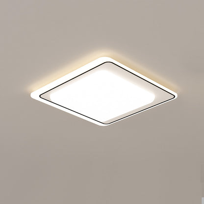 WOMO Geometric Flat Flush Mount Ceiling Light-WM1054