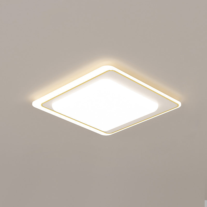 WOMO Geometric Flat Flush Mount Ceiling Light-WM1054