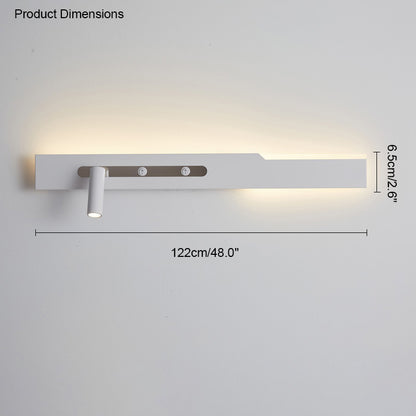 WOMO Linear Wall Spotlight with Switch-WM6069