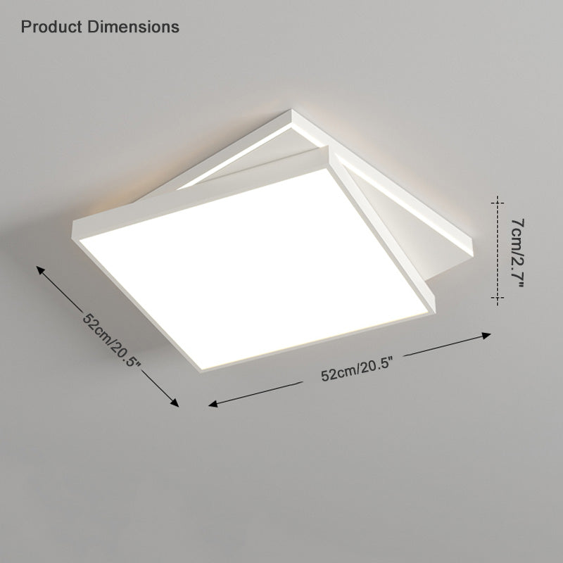 WOMO Low Profile Square Ceiling Light-WM1043