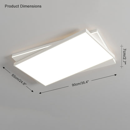 WOMO Low Profile Square Ceiling Light-WM1043