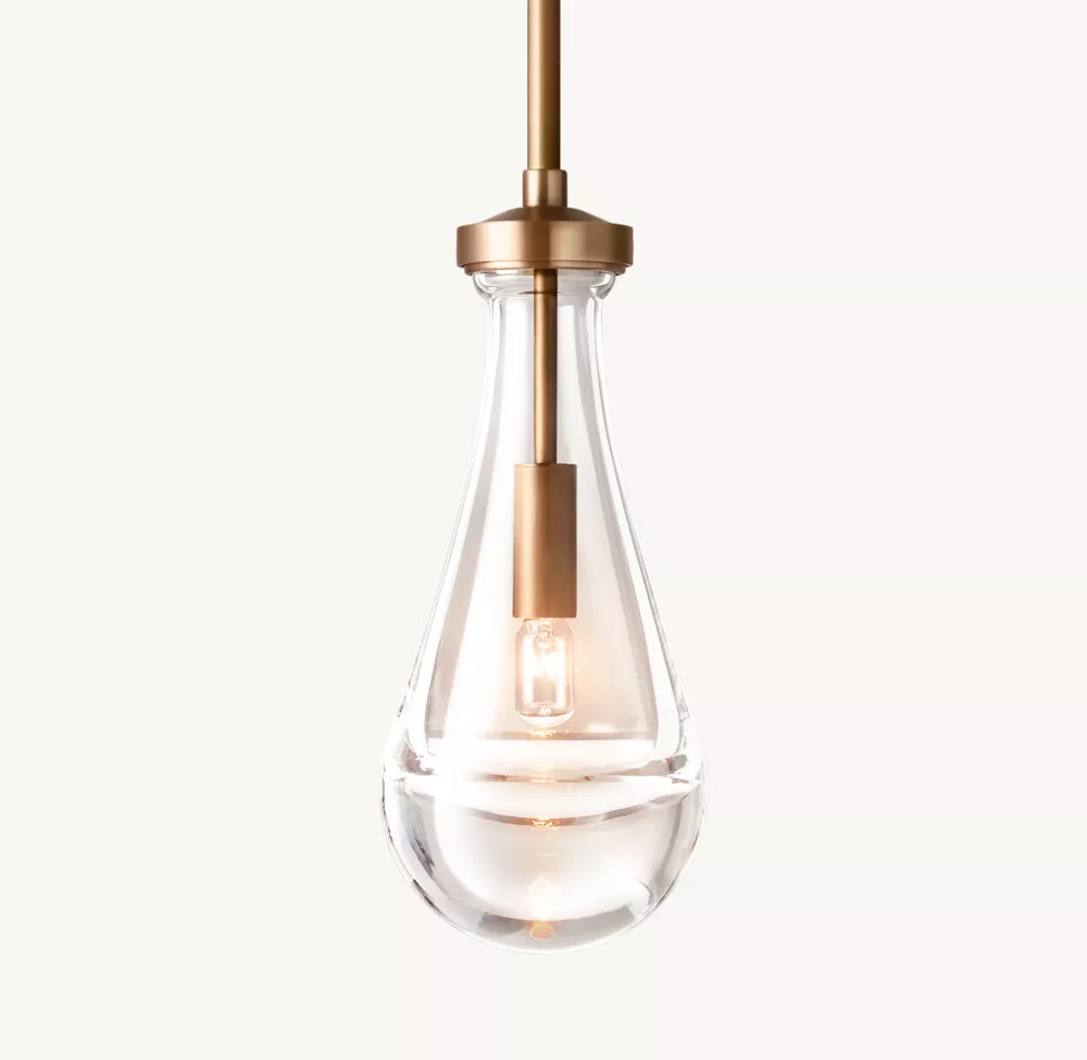 WOMO Raindrop Glass Pendant Light – Ava
