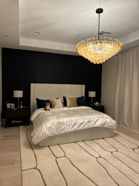 WOMO Clear Murano Glass Tiered Chandelier - Chiara