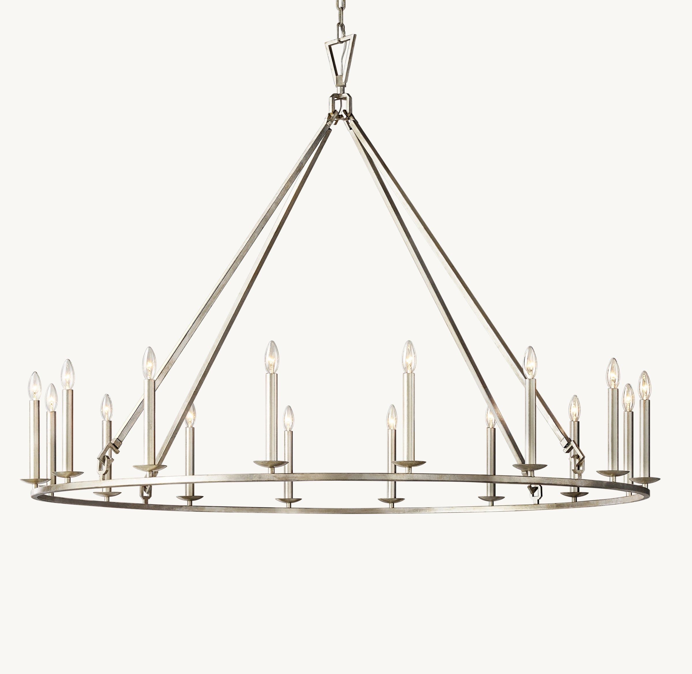 WOMO Candelabra Round Chandelier – Openwork
