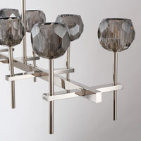 WOMO Crystal Linear Chandelier – Boule