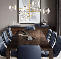 WOMO Sputnik Globe Glass Chandelier - Mobile