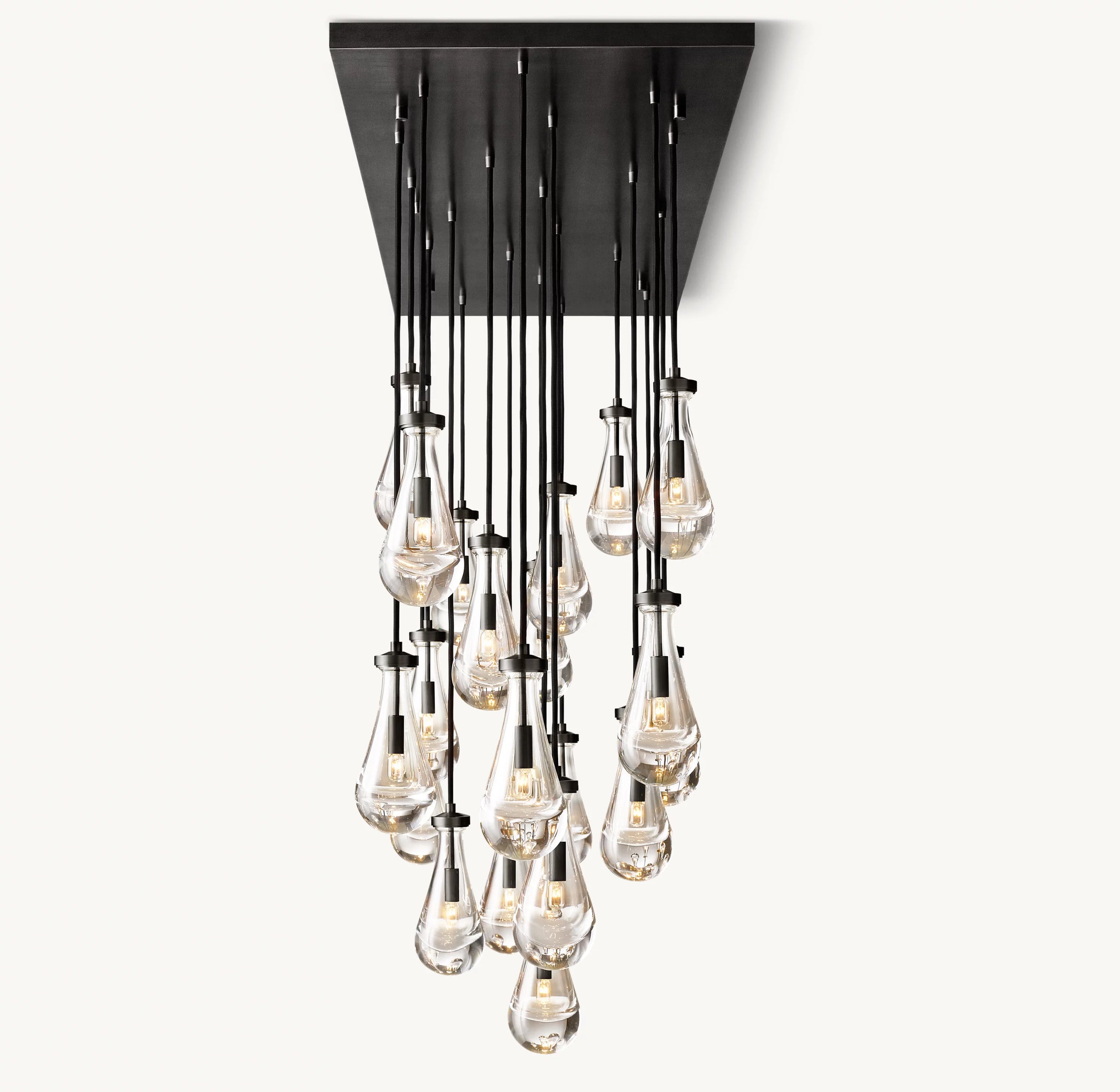 WOMO Raindrop Linear Chandelier – Ava