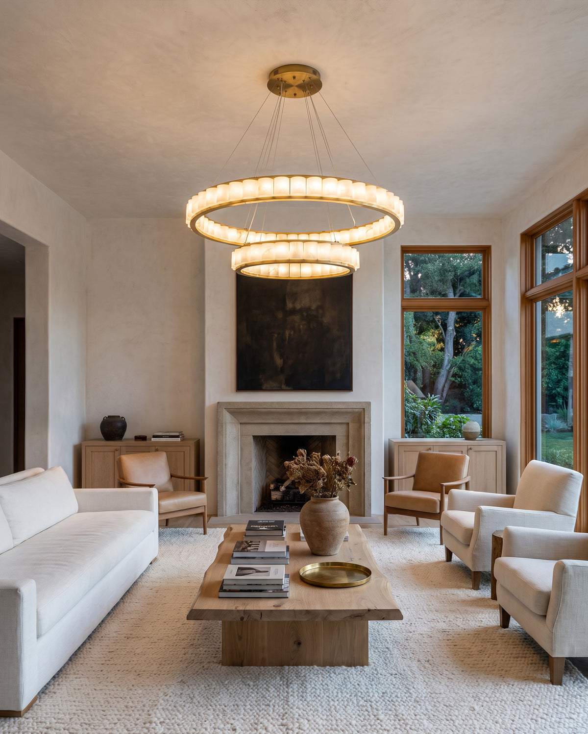 WOMO Bearing Circular Chandelier-WM2859