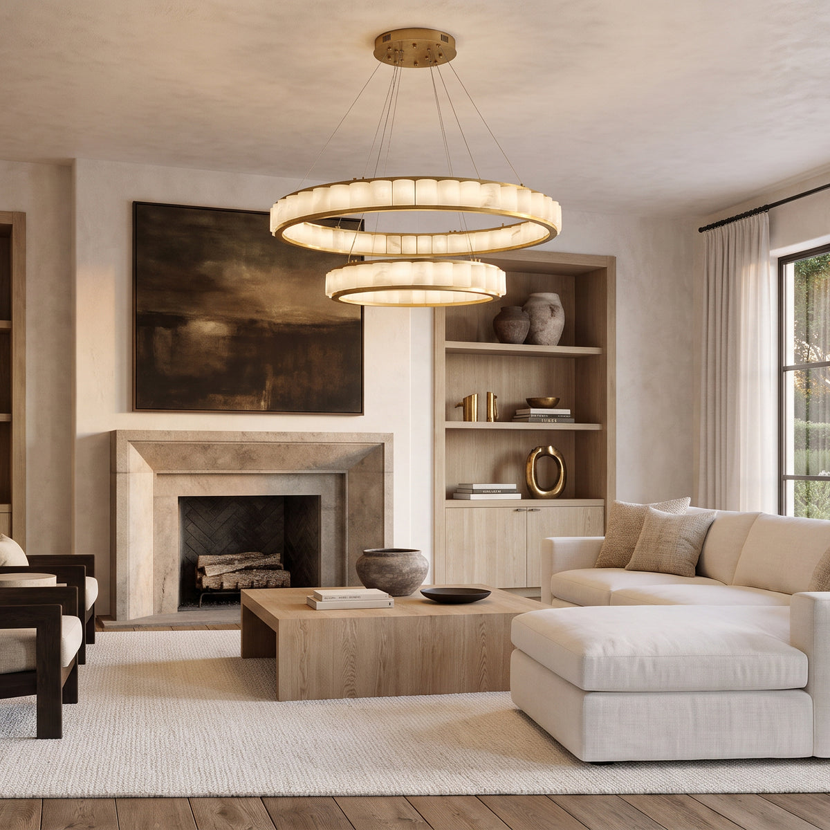 WOMO Bearing Circular Chandelier-WM2859