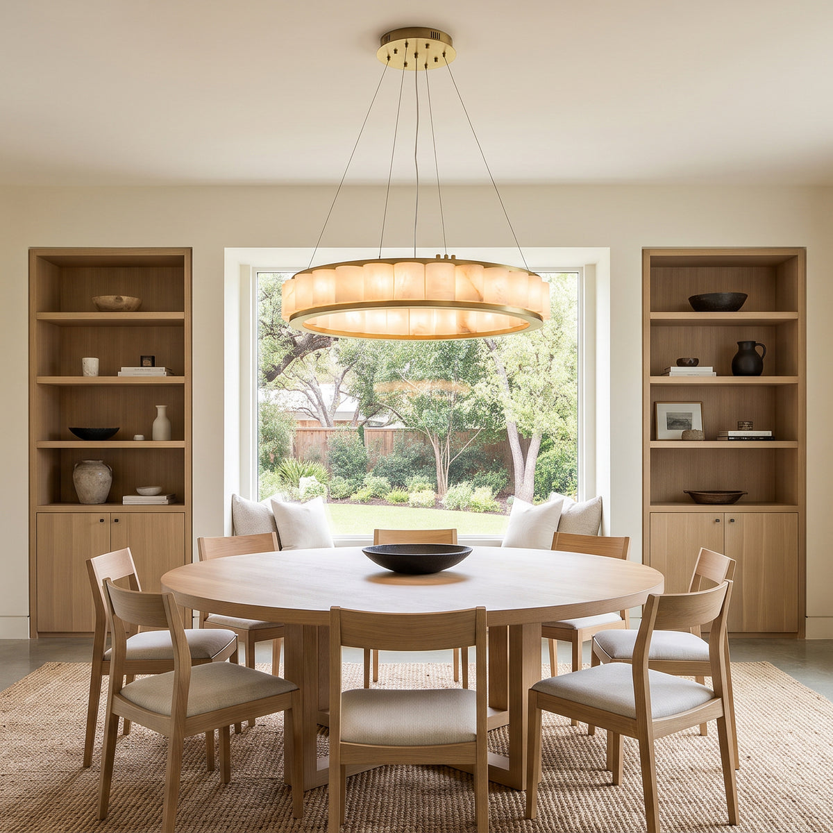WOMO Bearing Circular Chandelier-WM2859