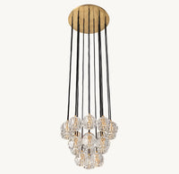 WOMO Crystal Cluster Chandelier – Boule