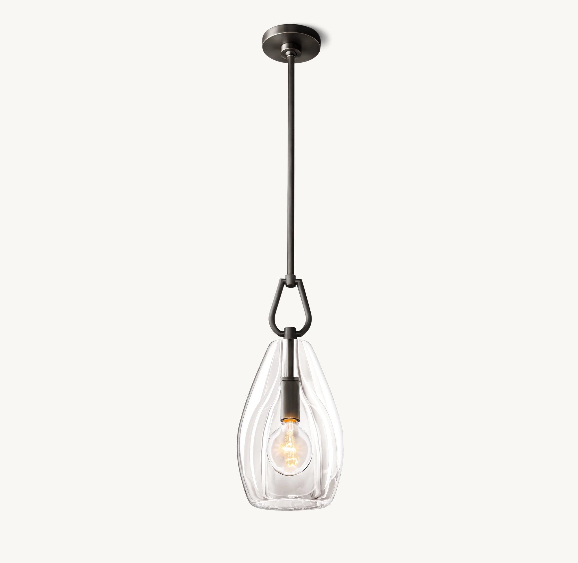 WOMO Flute Crystal Pendant Light - Botanist