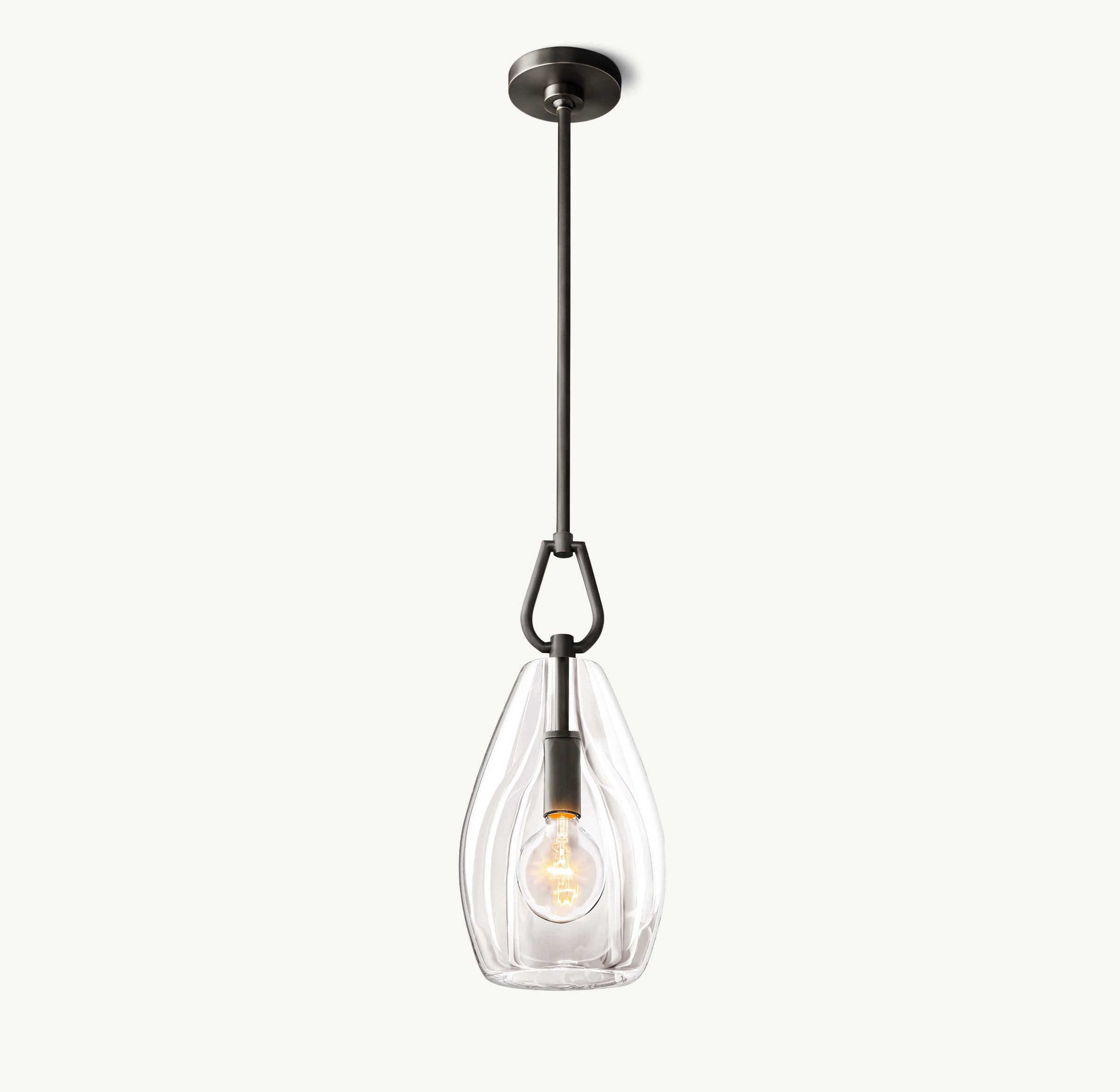 WOMO Flute Crystal Pendant Light - Botanist
