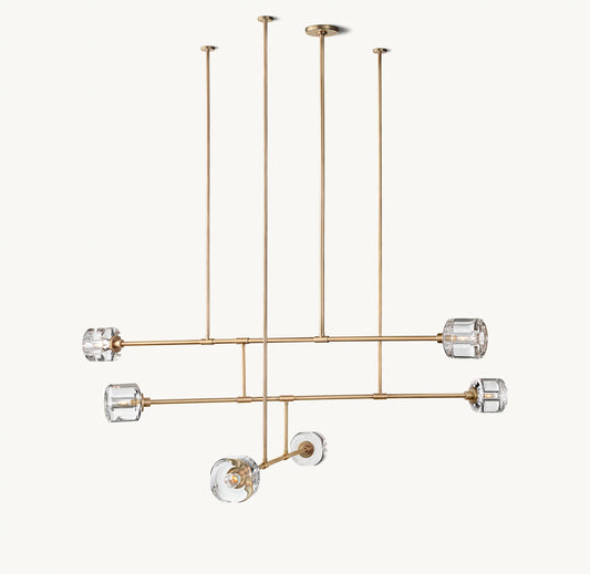 WOMO Mobile Crystal Chandelier - Demaret