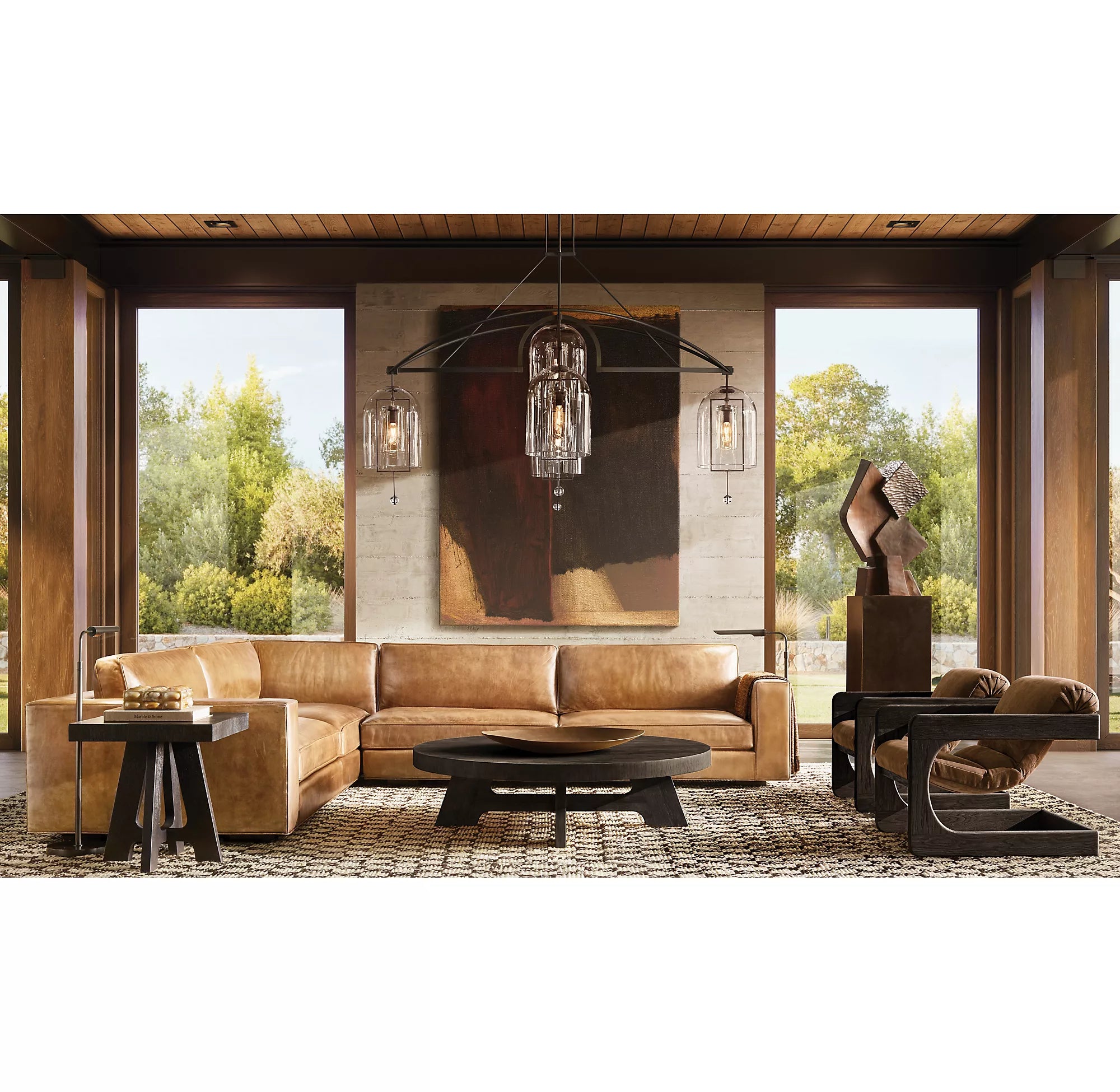 WOMO Bell Glass Chandelier - Fulcrum