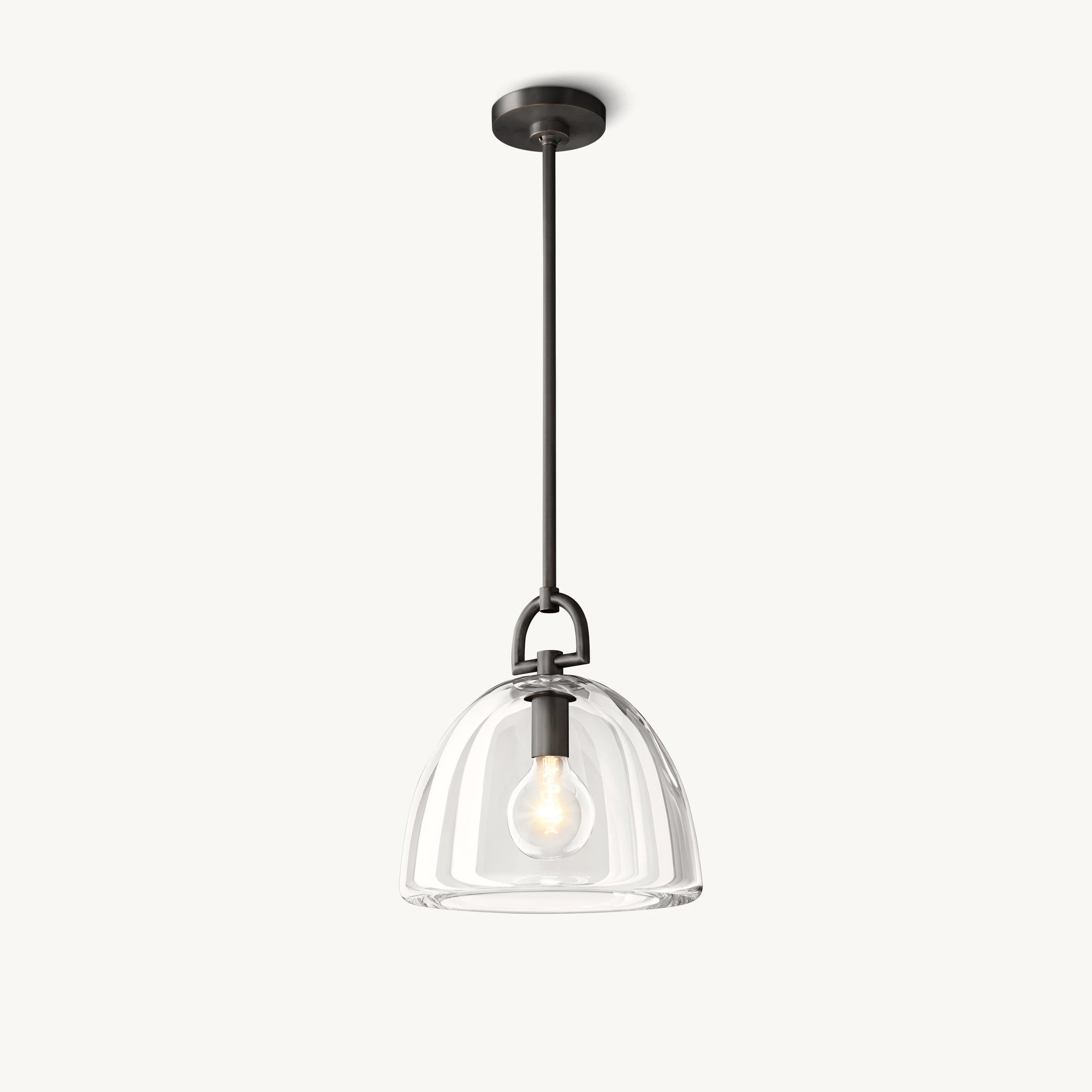 WOMO Dome Crystal Pendant Light - Botanist