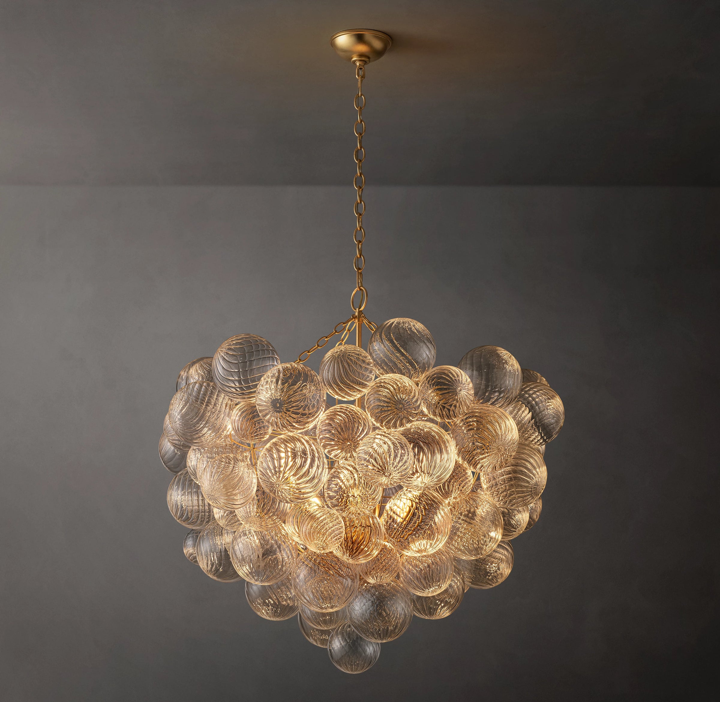 WOMO Glass bubble Chandelier - Talia