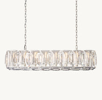 WOMO Crystal Rectangular Chandelier – Harlow