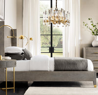 WOMO Crystal Prism Round Chandelier - Bonnington