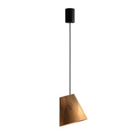 WOMO Wooden Taper Single Pendant Light-WM3256