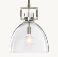 WOMO Dome Glass Pendant Light - Machinist
