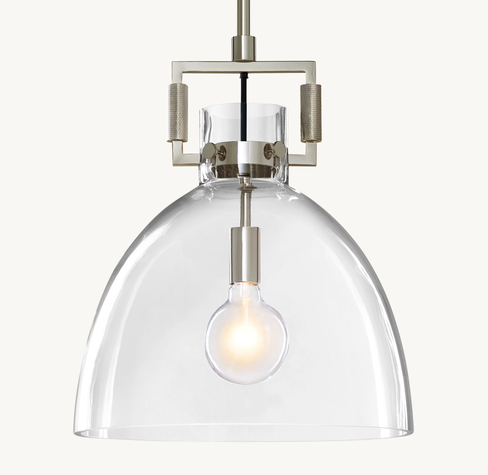 WOMO Dome Glass Pendant Light - Machinist