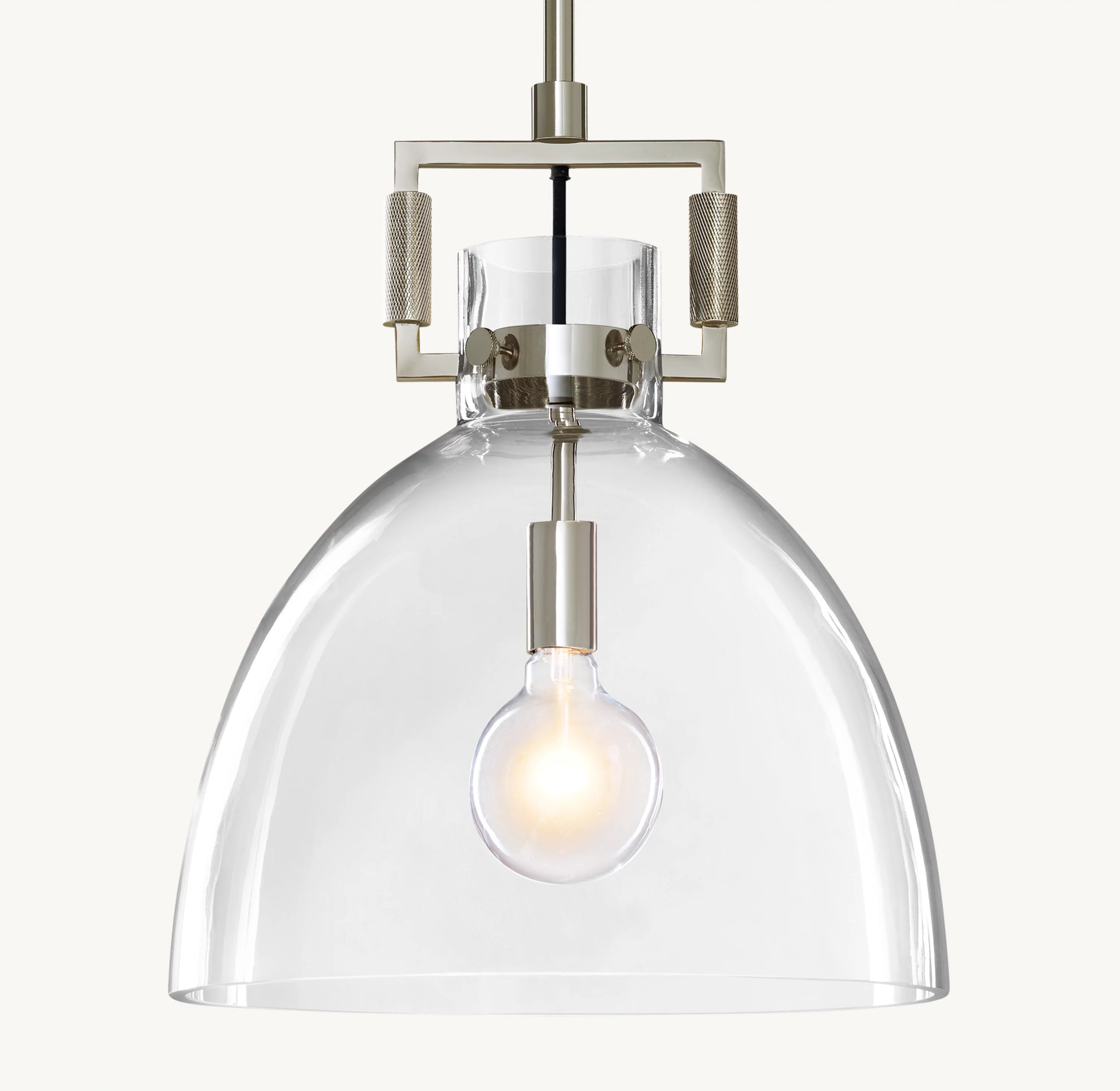 WOMO Dome Glass Pendant Light - Machinist