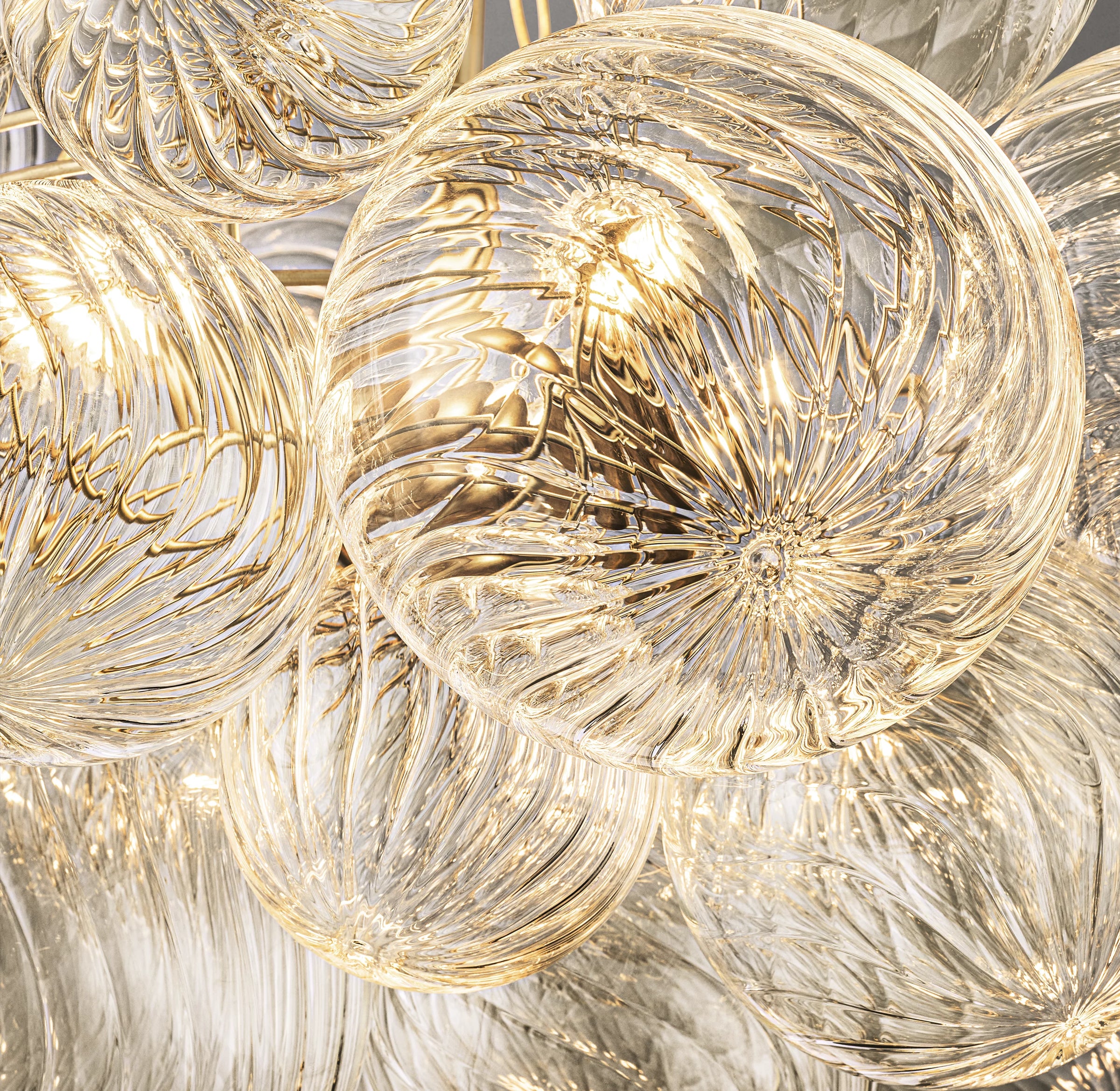 WOMO Glass bubble Chandelier - Talia