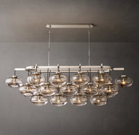 WOMO 72 inch Glass Bubble Oval Chandelier - Cabrette