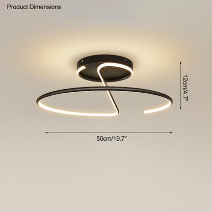 WOMO Dimmable Circular Led Ceiling Light-WM1013