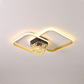 WOMO Crystal Geometric LED Ceiling Light-WM1069