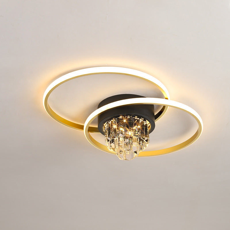 WOMO Crystal Geometric LED Ceiling Light-WM1069