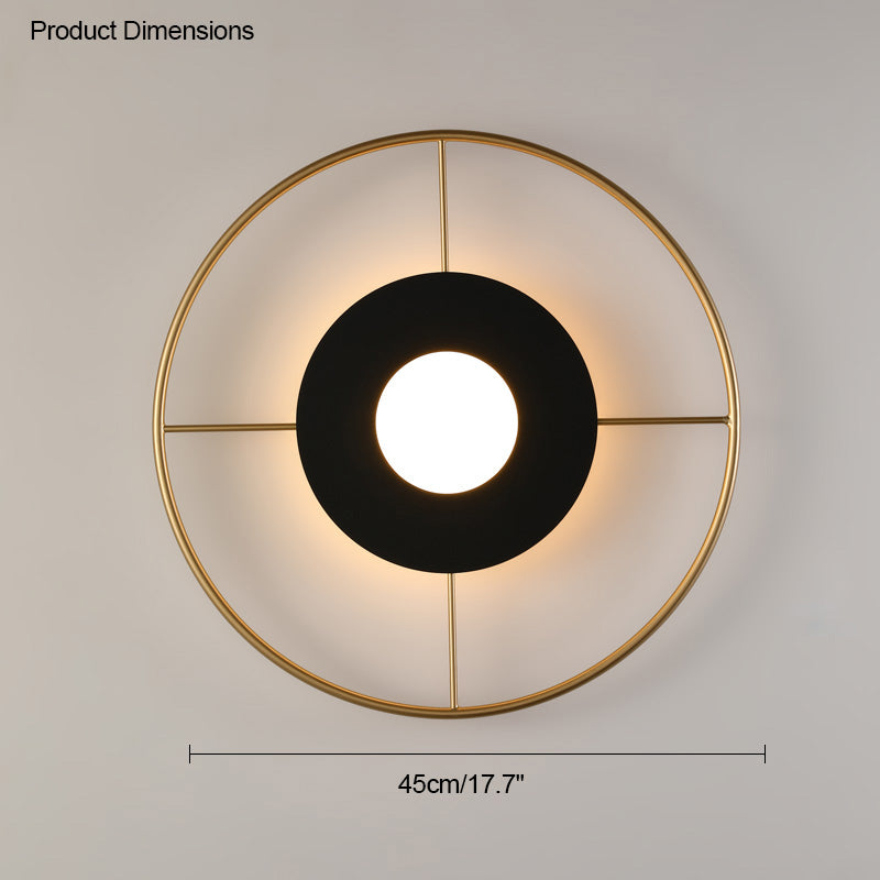 WOMO ADA-compliant Round Wall SconceWM6091