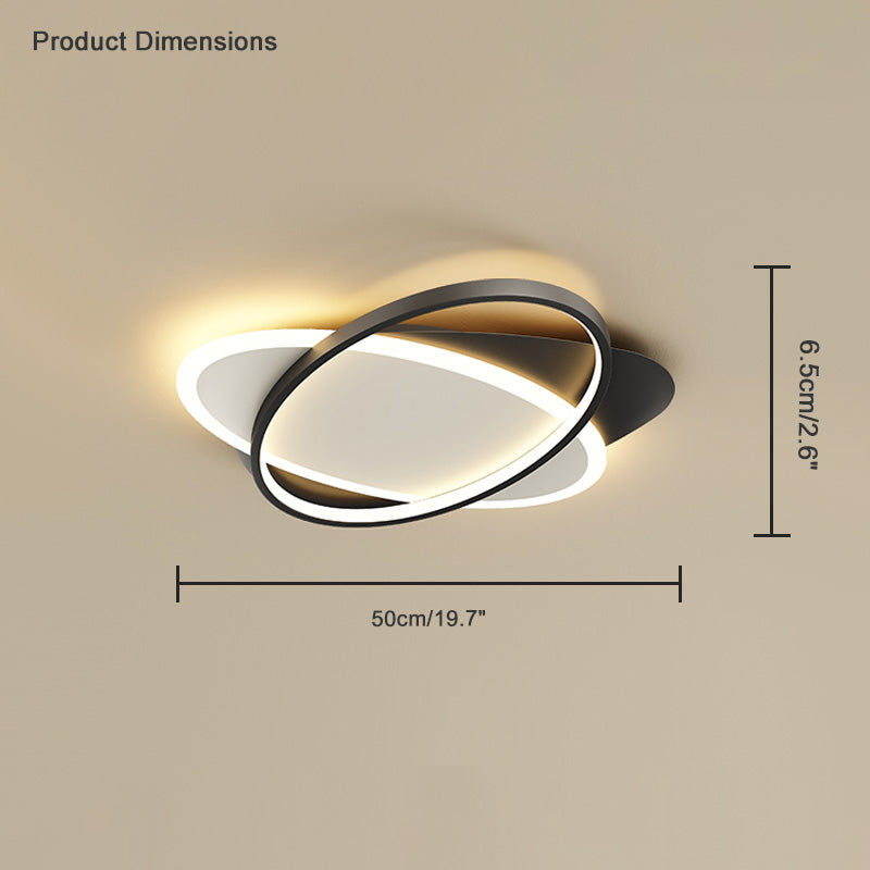 WOMO Oval Ceiling Light-WM1094