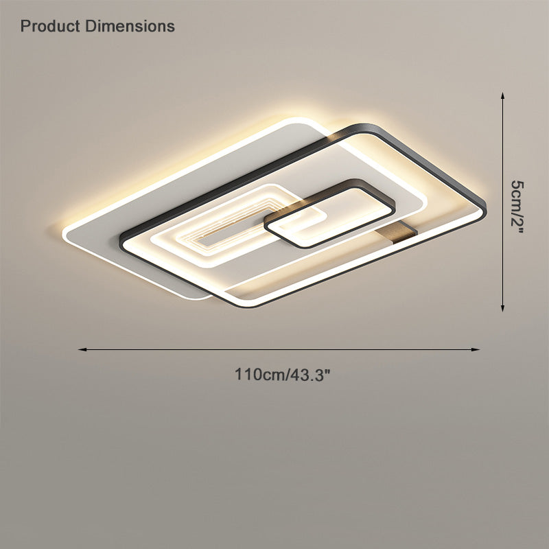 WOMO Geometric Ceiling Light-WM1082