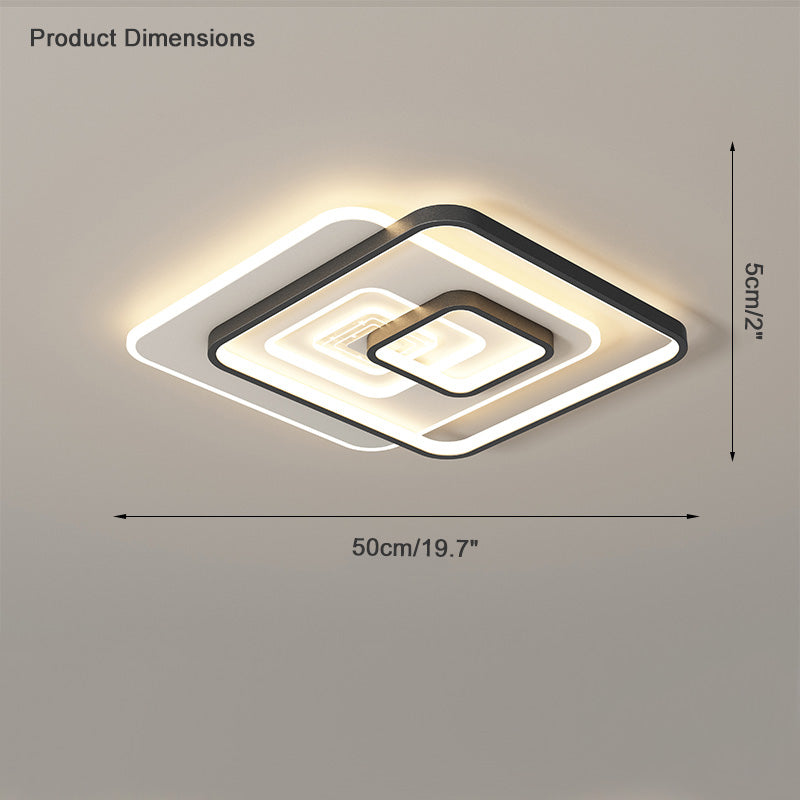 WOMO Geometric Ceiling Light-WM1082