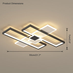 WOMO Rectangle Ceiling Light-WM1086