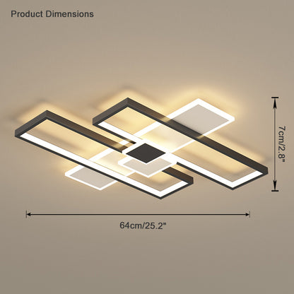 WOMO Rectangle Ceiling Light-WM1086