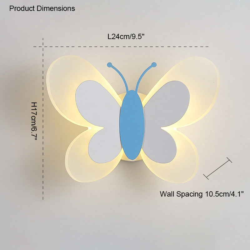 WOMO Butterfly Children Wall Light-WM6100