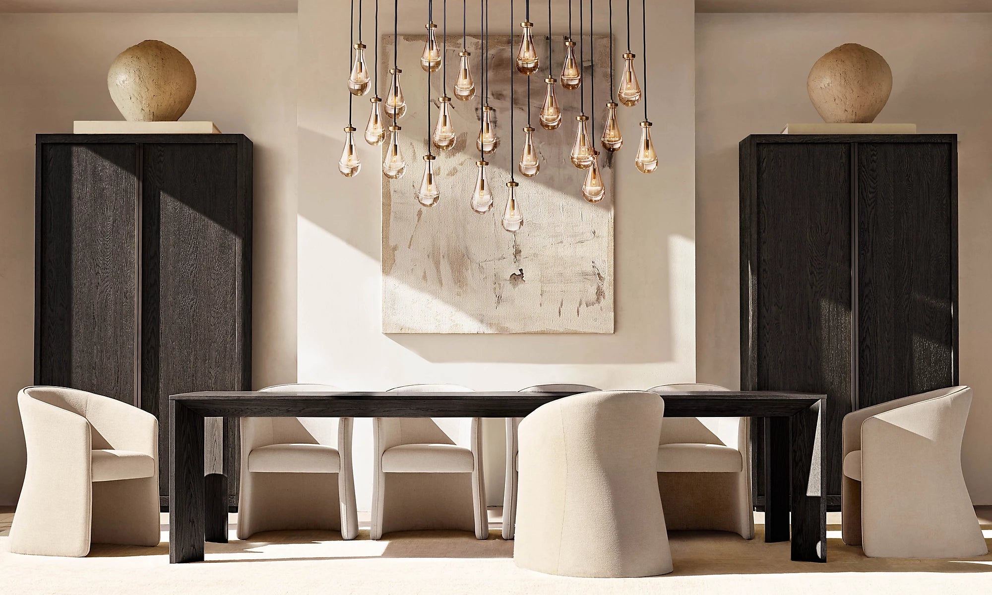 WOMO Raindrop Linear Chandelier – Ava