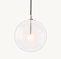 WOMO 6 Inch Blown Glass Globe Pendant Light - Mobile
