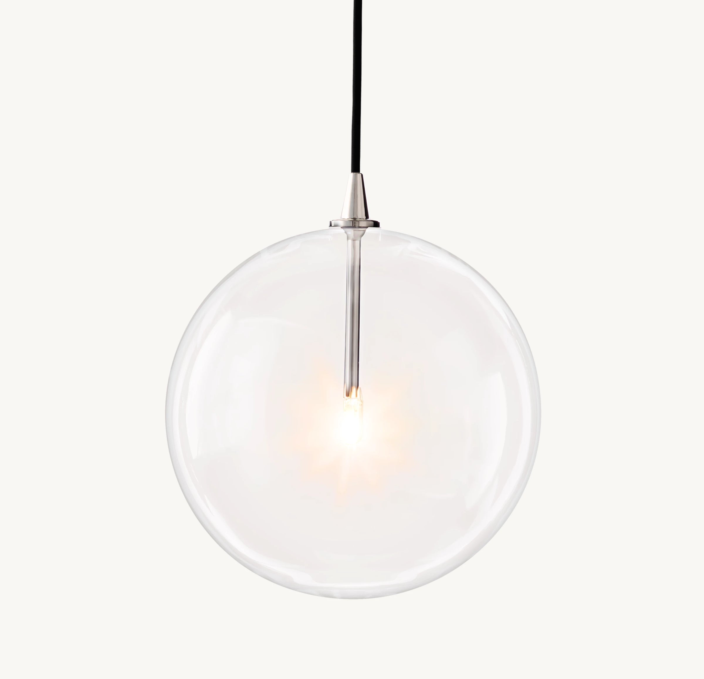 WOMO 6 Inch Blown Glass Globe Pendant Light - Mobile